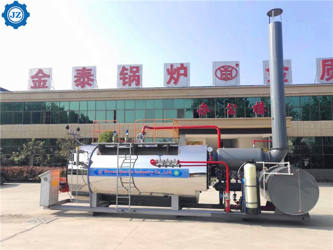 Automatic Industrial Mobile Steam Boiler Gas Fired Oil Steam Boiler For Construction