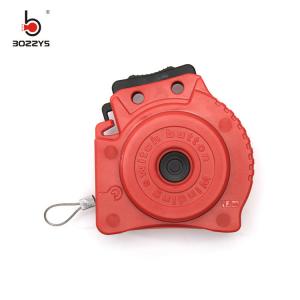 China Small Adjustable Cable Lock Red Color For Joint Venture Automobile Factory on sale