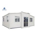 Affordable Prefabricated Houses with Light Weight and Closed Size of 2250*5850
