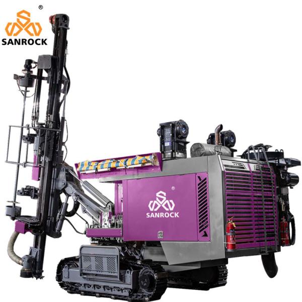 Rotary Drilling Rig for Mining Integrated Hydraulic DTH Drilling Equipment 90