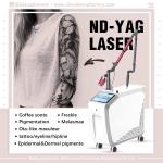 Painless Q Switched ND Yag Laser Tattoo Removal Machine Non Ablative