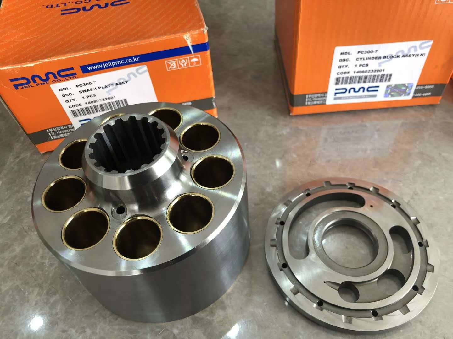 Durable Hydraulic Cylinder Block Set Plate Ball Guide Assy For Excavator Replacement Parts
