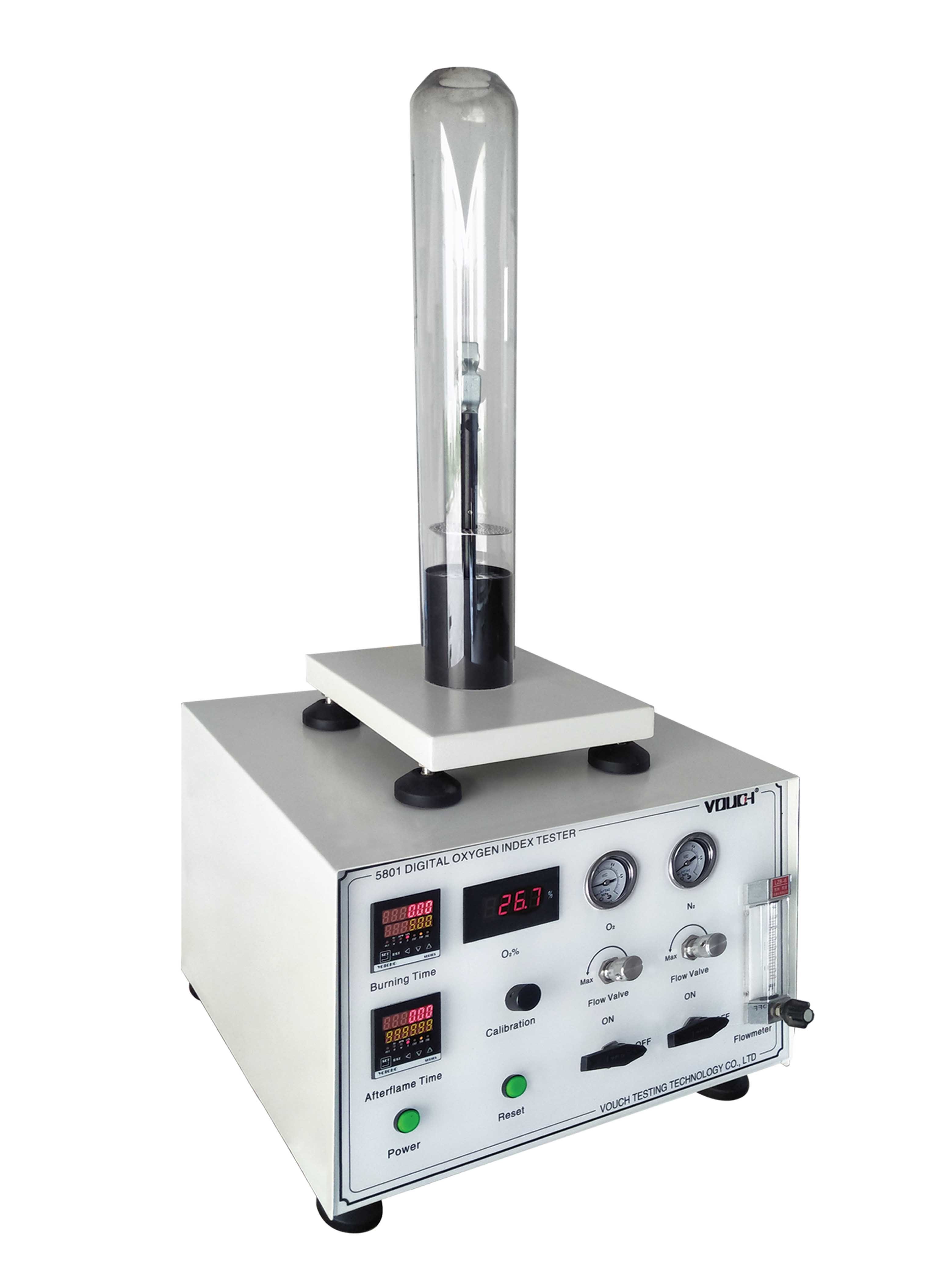 Burning Limited Oxygen Index Tester Foam Limiting Textile or Plastic Standard GB/T5454 Laboratory