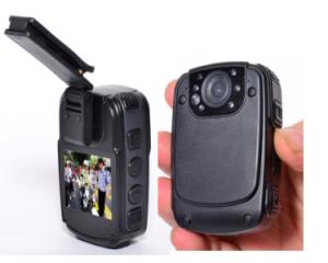 Wholesale 2'' Screen Police Wearable Camera , Night Vision Camera 130 Degree Wide Angle from china suppliers