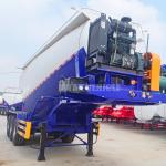 TITAN 3 Axle 40 CBM Dry Powder Cement Bulker Tanker Trailer for Sale in Saudi