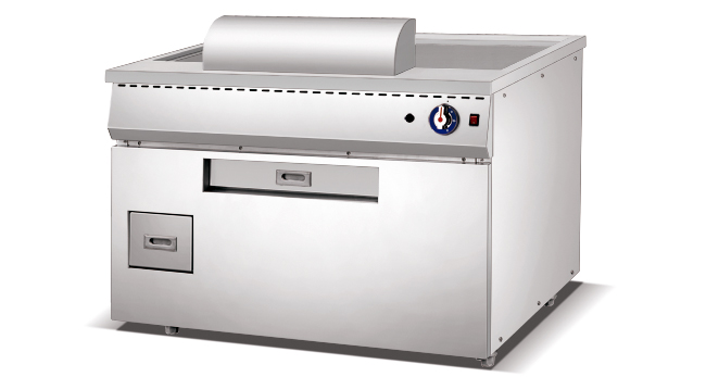 Gas Japanese Teppanyaki Stainless Steel Cooking Equipment Meet Griddle Vertical Grill For Hotel