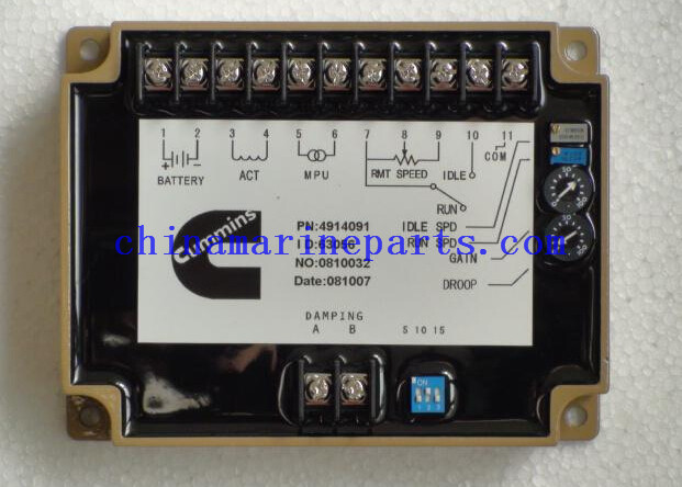 Speed controller 4914091 for cummins generator control panel