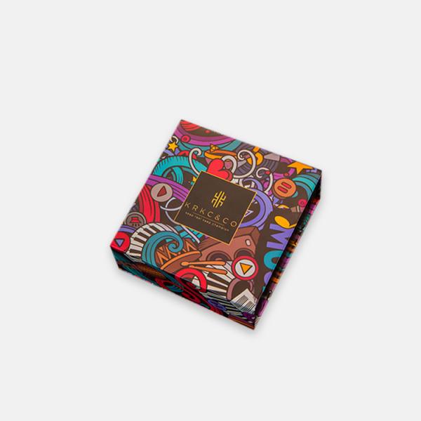 Vintage Leather Jewelry Packaging Box Custom Drawer Cardboard Paper Storage