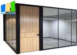 Wholesale Full Height Room Dividers Fixed Glass Partition Office Soundproof Removable Wall from china suppliers