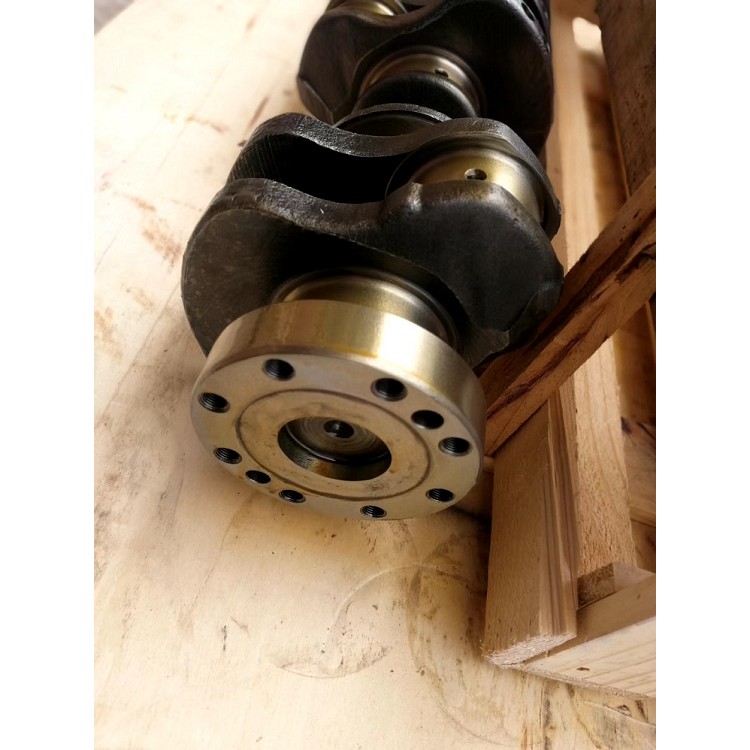 Diesel Engine Parts 6D102 Forged Steel Cast Iron Crankshaft 6735-01-1310 6222-31-1101
