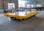 50T Safe Rail Motorized Carriage Battery Transfer Cart For Steel Plant
