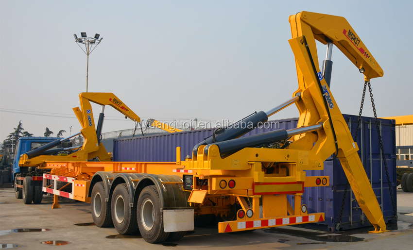 Max Payload 60000KGS 20ft 40ft Container Side Loader Trailer for Terminal Yard Transport