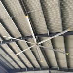 Powerful 6 Blades Industrial Ceiling Fan 9.53m3/Min Air Volume/W 1500w Input