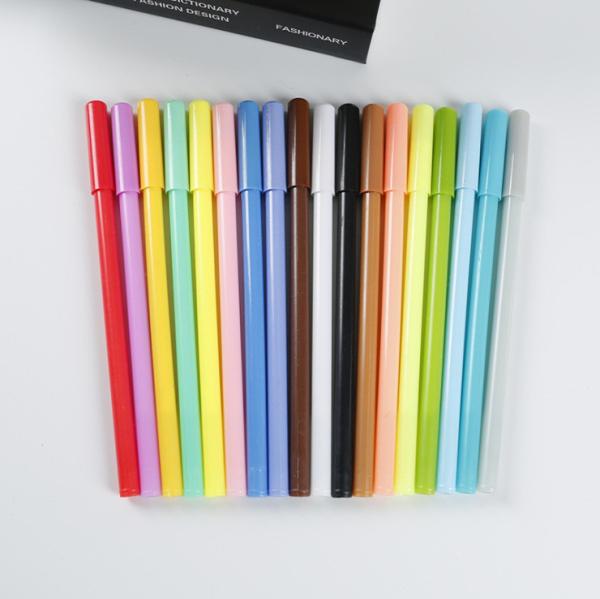 Korean Cute Classic Plastic Gel Pens Set for Office and School Supplies Novelty