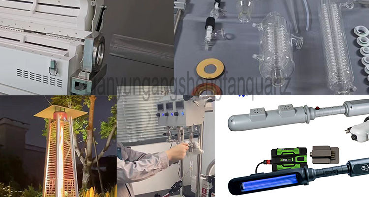 Wholesale Customized Transparent Quartz Glass Pipe For Tube Furnace