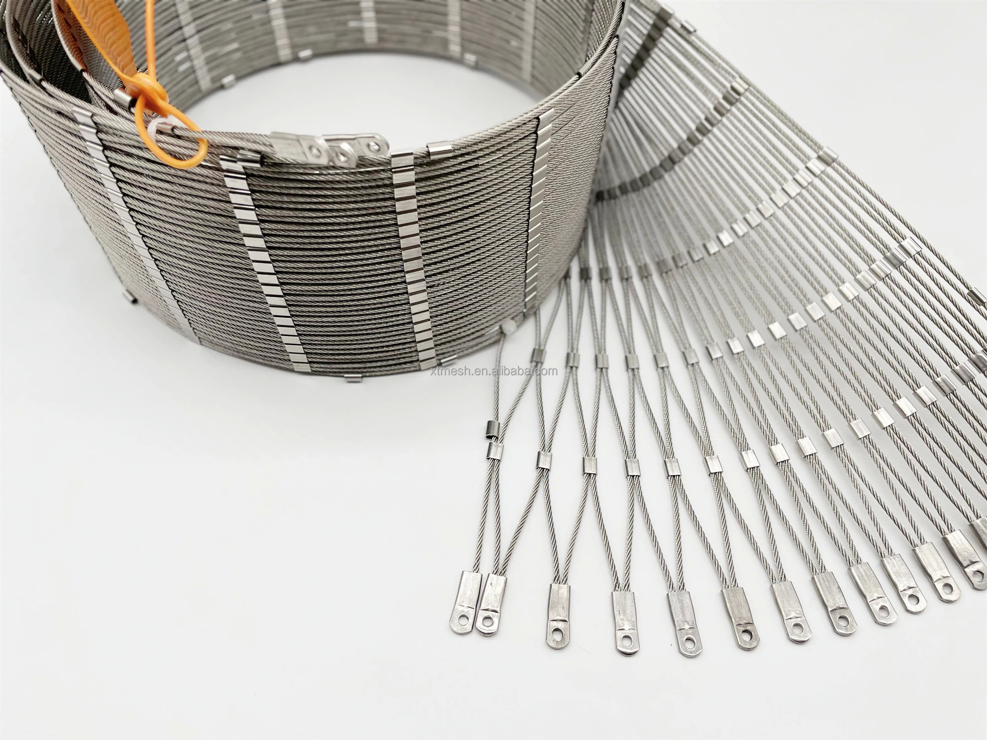 7*7 Stainless Steel Aviary Rope Mesh 40*40 Aviary Netting For Birds
