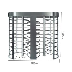 Wholesale Single Channel Full Height Turnstile Manufacturers Manual Turnstile Gate Access Control from china suppliers