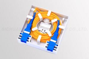 Wholesale OTOP Ftth Fiber Optic Termination Box 86 x 86mm Size White Color from china suppliers