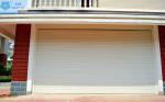 0.7mm Aluminium Automatic Roll Up Interlocked Slat Garage Door
