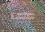 Stainless Steel Welded Chain Mail Ring Curtain For Screen