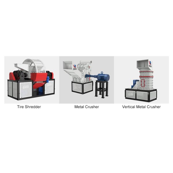Plastic Shredder Machine Double Shaft for Plastic Scrap Crushing