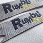 Sew On Hot Cut CMYK Screen Printing Clothing Labels