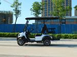 New Design 4 Seater Off Road Electric Golf Cart Lithium Battery Pu Seats Color