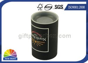Wholesale Custom Logo Imprint Plastic Cap Paper Can Packaging , Cardboard Tube Containers from china suppliers