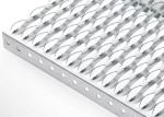 Customized Anti Skid Metal Plate Crocodile Mouth Shape 20mm-80mm Channel Height