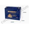 Buy cheap ODM Dynavolt MG24HL-BS Nano Gel ATV Batteries T4 LEAD Terminal 24Ah 12V 4 from wholesalers