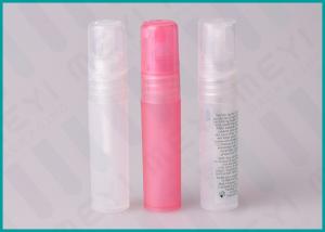 China Small Size 5 ML PP Pen Perfume Bottle Packaging With Round Or Flat Dust Cap on sale