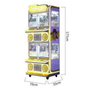 Wholesale Indoor Toy Crane Claw Machine Multi-player Game Boutique Arcade Award Age 3 Years 80KG from china suppliers
