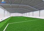 H Section Steel Prefabricated Sports Building Galvanised