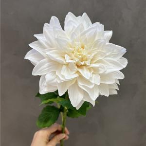 Wholesale Home simulation dahlia indoor dining table decoration, artificial flower wedding scene photography props from china suppliers