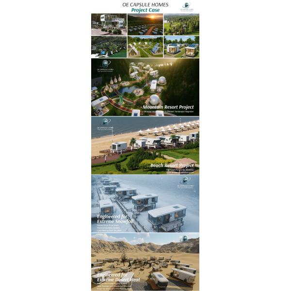 PX7-PX5 Series Modular Capsule Prefabricated Outdoor Office Pod Mobile Container Cabin House