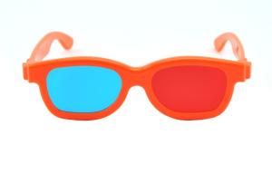 Wholesale Children Plastic Red Cyan 3D Glasses , polarized 3d red cyan glasses from china suppliers