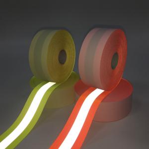Wholesale Custom Safety Functional Silver Waterproof Flame Retardant Reflective Tape Material Fabric For Clothing from china suppliers