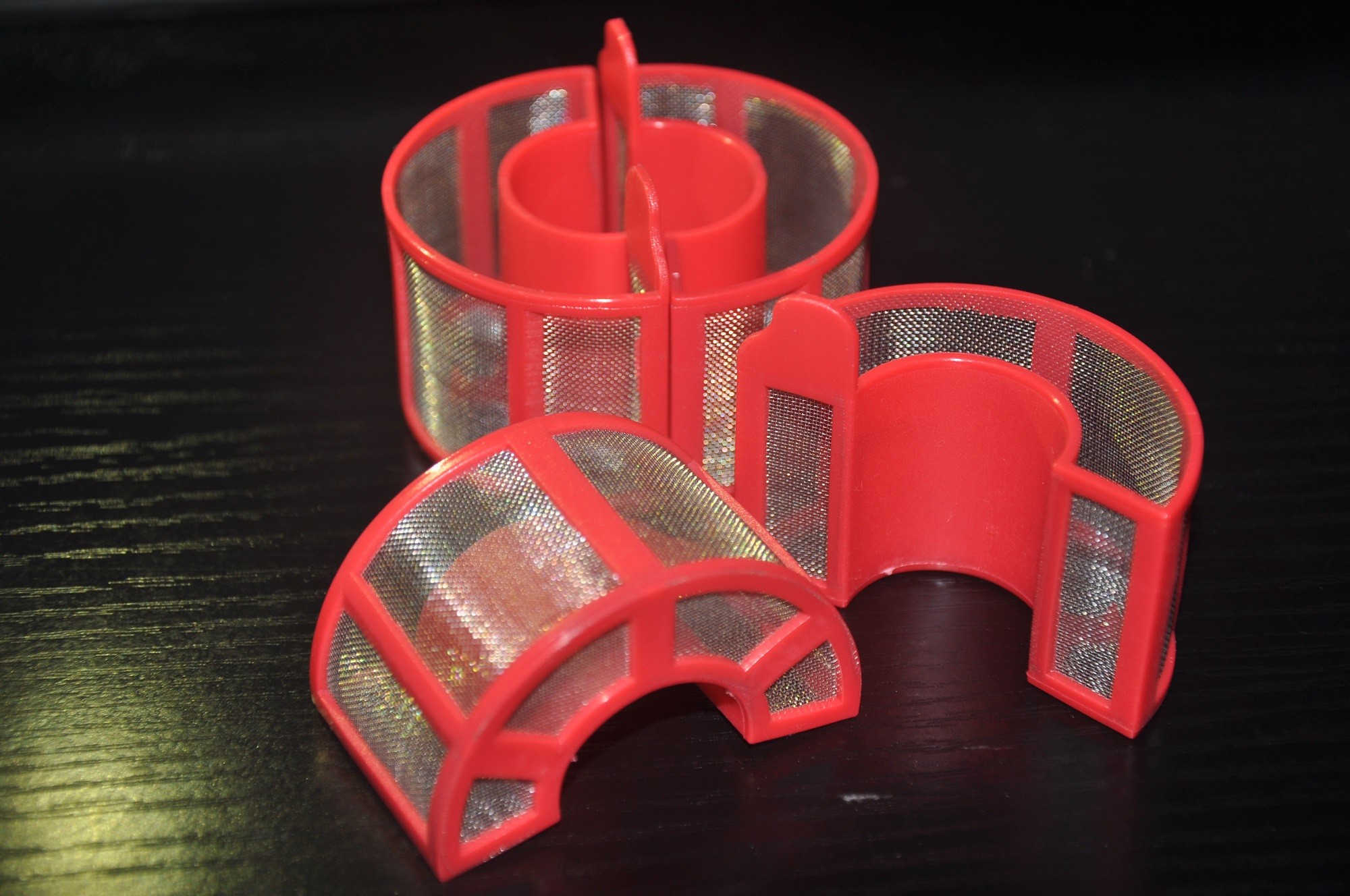 PA66 + 35% GF Plastic Mesh Screen Filters Micron Rating 5-2000UM In Automotive Industry