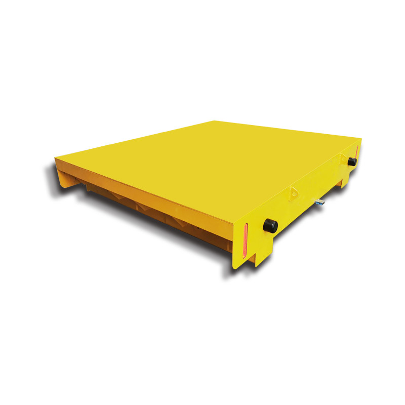 1.1kw Trackless Material Transfer Cart Warehouse Transfer Cart Modularization