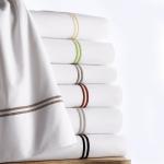 All-Season 90gsm Microfiber Flower Embroidered Sheet Set Sustainable and Soft