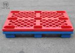 European HDPE Plastic Pallets Grid , 800 X 1200mm Plastic Pallet Rack 1000kg