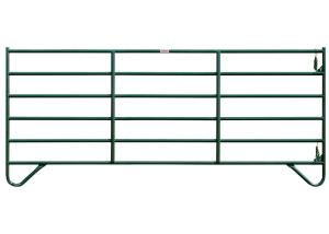 Wholesale Livestock Farm Powder Coat Paint 6 Bars 5ft Heavy Duty Cattle Panel from china suppliers