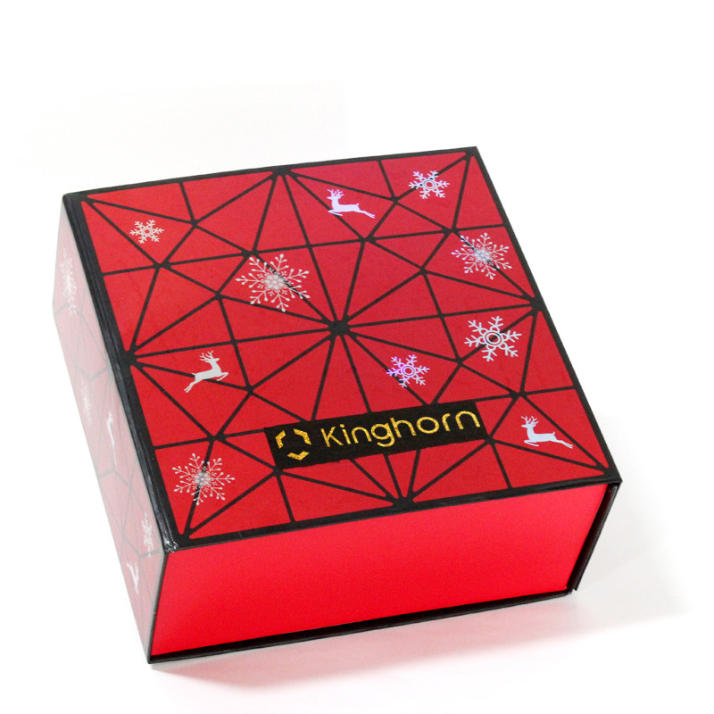 UV Varnish Foldable 350gsm Recycled Paper Gift Boxes