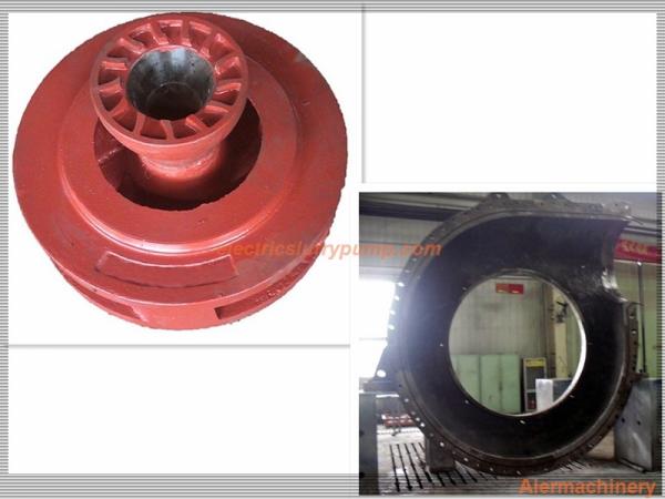 High Efficiency Submersible Slurry Pump Spare Parts High Abrasion OEM / ODM
