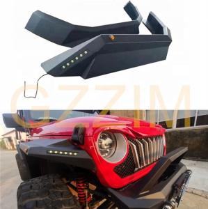 Wholesale 4x4 Steel Aluminum Alloy Car Fender Flare With Light For WranglerJL from china suppliers
