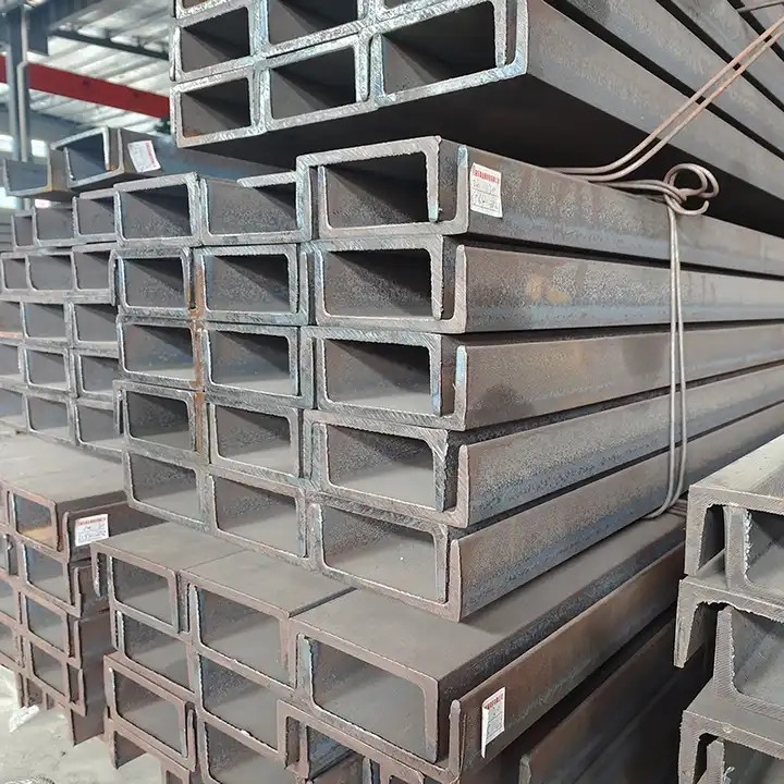 ISO9001 U Shape Steel Beam Hot Rolled Mild U Channel Steel Beam BSC-BS For Construction