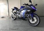 Durable Street Legal Motorcycle , Blue Black Small Street Motorcycles