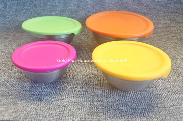 8pcs Personalized portable food container stainless steel leakproof mixing salad