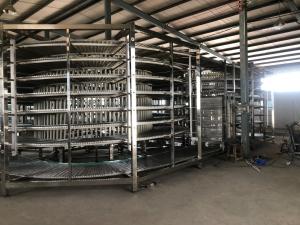 Wholesale Automatic Bread Hamburger Bun Spiral Cooling Tower Machine Factory Price from china suppliers