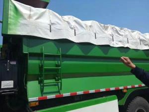 Wholesale Waterproof PVC Truck Cover / PVC Tarpaulin For Garbage Truck Cover Easy To Clean from china suppliers